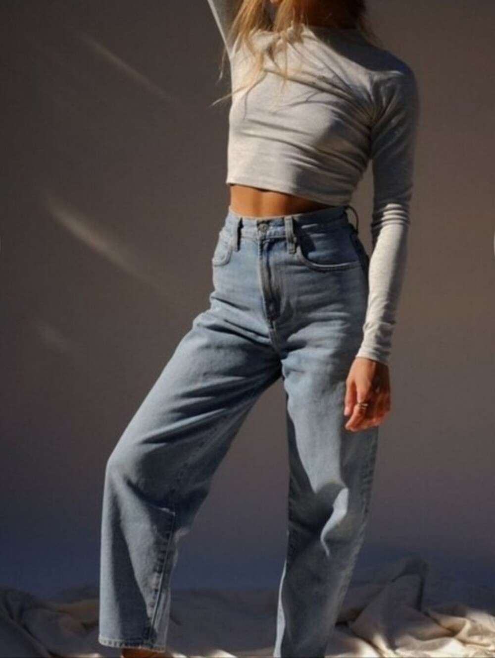 AGOLDE BALLOON HIGH RISE JEANS